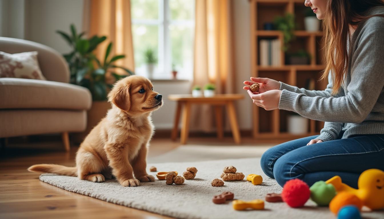 découvrez notre guide complet en 10 étapes pour dresser votre chiot efficacement. apprenez des techniques simples et pratiques pour éduquer votre compagnon à quatre pattes, renforcer les bonnes habitudes et établir une relation harmonieuse avec lui.