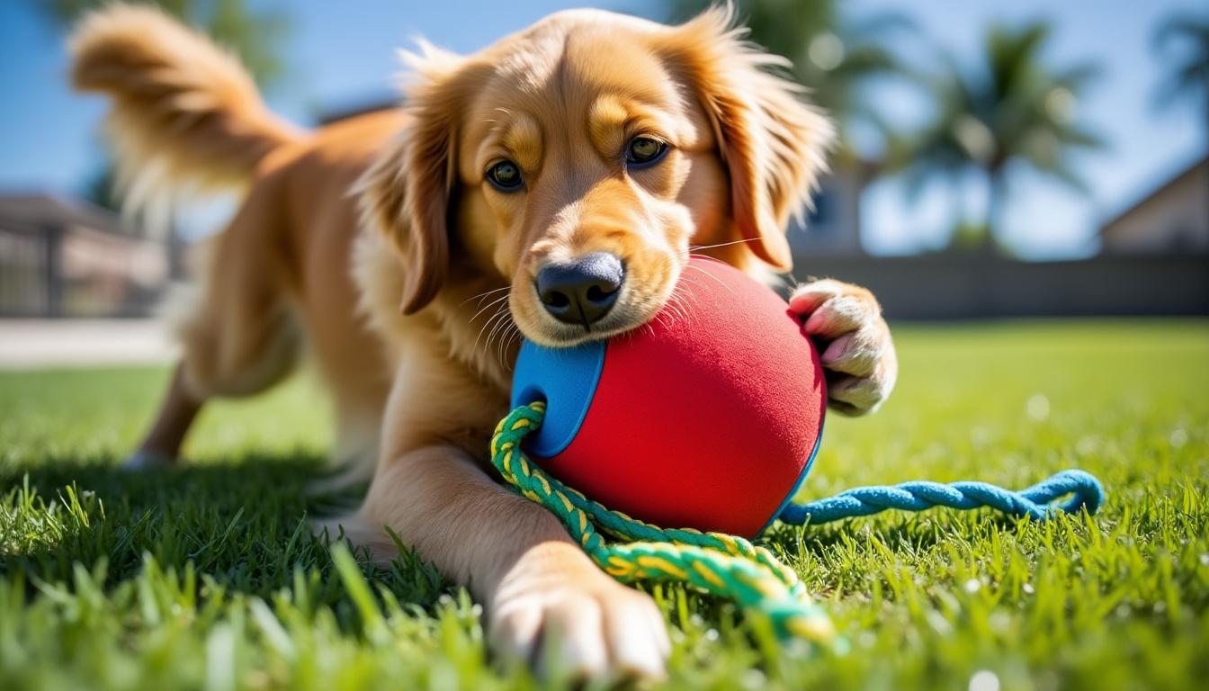 découvrez notre sélection des 20 meilleurs jouets pour chien afin d’occuper, stimuler et amuser votre compagnon au quotidien. offrez-lui des moments de jeu et d’enrichissement adaptés à ses besoins !